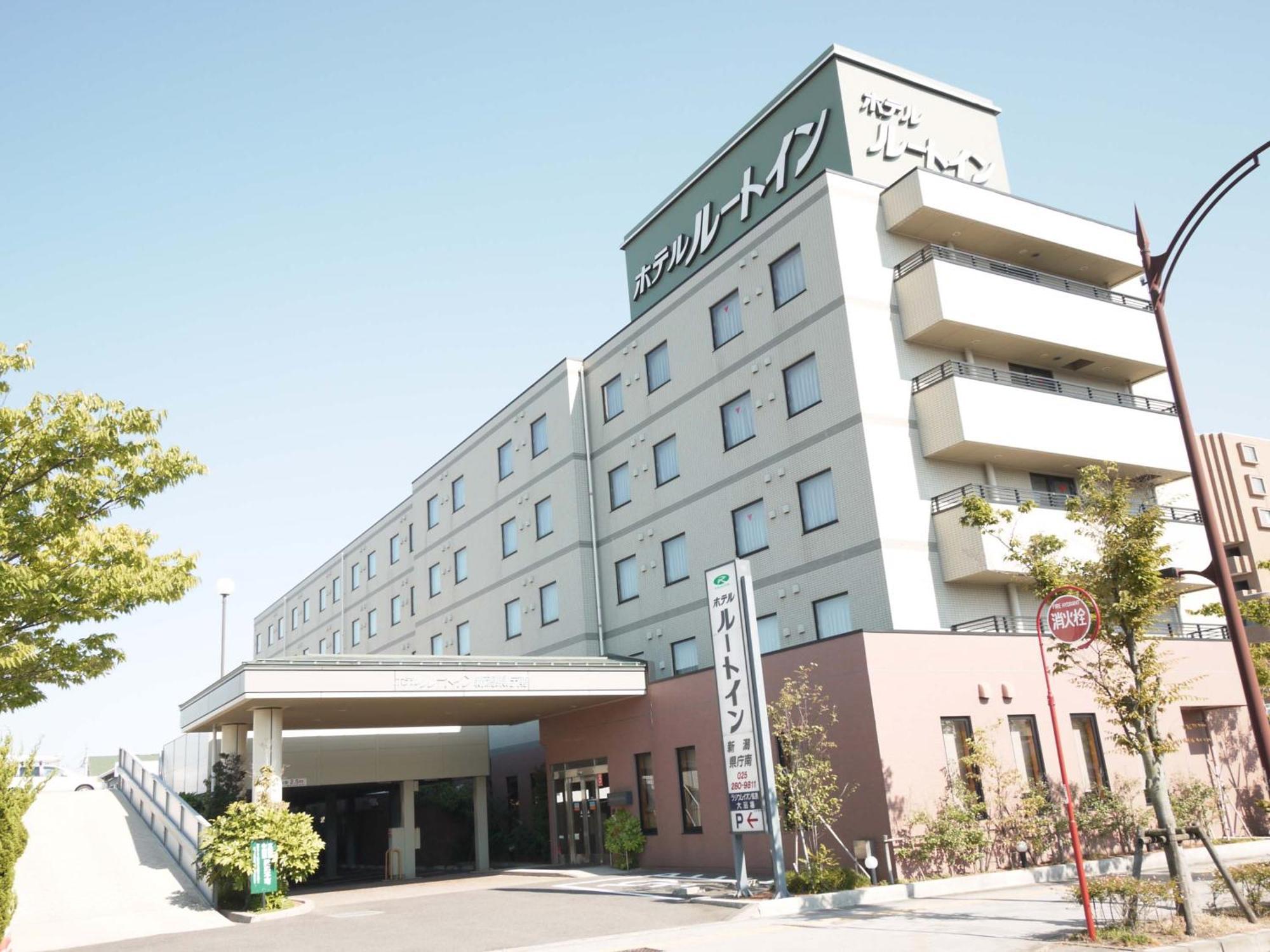 Hotel Route-Inn Niigata Kencho-Minami Exteriör bild